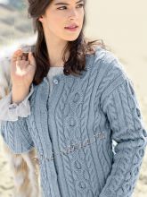 Короткий жакет с косами, фото