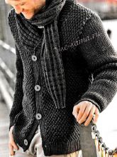 Тёплый мужской жакет, фото