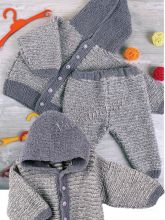 Жакет и штанишки на малыша, фото