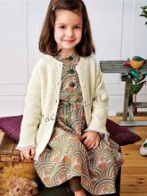 Жакет на пуговках для девочки, фото