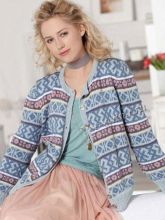 Жакет с декоративным узором, фото