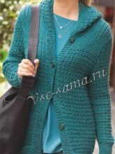 Фото жакета с капюшоном