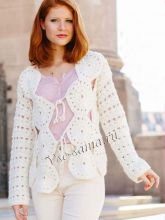 Жакет с планками из декоративных шестиугольников, фото