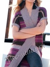 Жакет с цельнокроеными короткими рукавами, фото