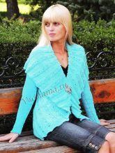 Жакет с воротником-рюшей, фото