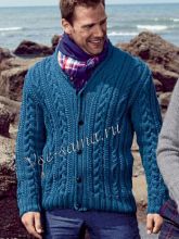 Жакет с воротником-шалькой, фото