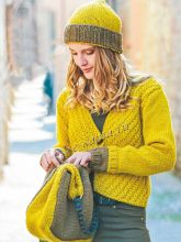 Жакет, шапка и сумка