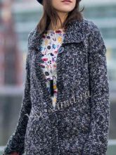 Женский жакет с карманами, фото