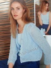 Женский жакет с пуговками