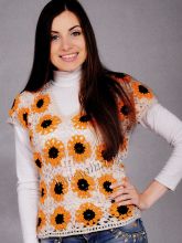 Безрукавка из элементов, фото