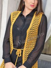 Филейный жилет, фото