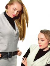 Кремовый жилет, фото