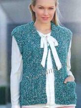 Твидовый жилет, фото