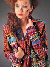 Жилет и митенки, фото