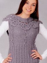 Жилет с кокеткой, фото