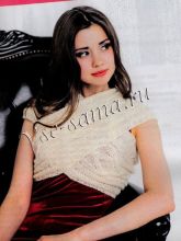 Жилет-снуд, фото