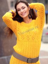 Туника ярко-желтая