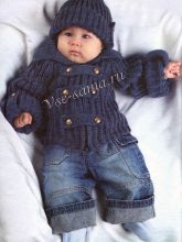 Комплект с петлицами плюс жакет и носочки