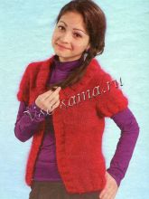 Детский бордовый жакет