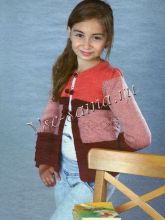 Трехцветный жакет