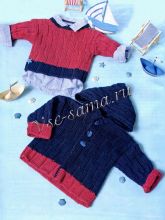 Жакет и пуловер