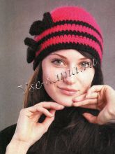 Шапочка с бантиками