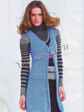 Удлиненный жилет