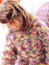 Джемпер - Павлинье перышко