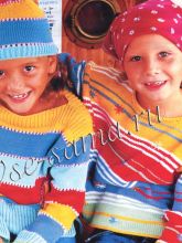 Джемпер с шапочкой и джемпер с вышивкой - Осенние каникулы