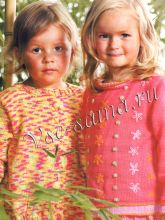 Меланжевый и розовый джемперы - Розовое настроение