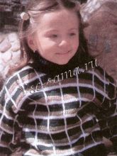 Свитер в клетку