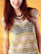 Меланжевая безрукавка