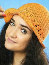 Оранжевая шляпка, фото