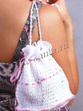 Белая сумочка