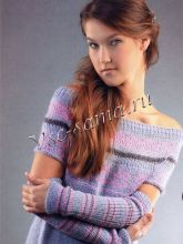 Туника и митенки/гетры