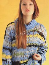 Пестрое платье-туника