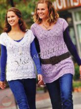 Ажурная классическая туника