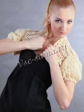 Ажурное болеро