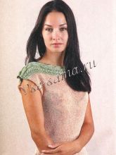 Топ с косой