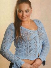 Голубой жакет