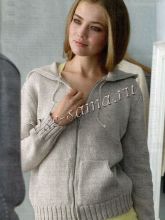 Спортивный жакет с капюшоном