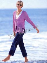 Ярко-розовый жакет