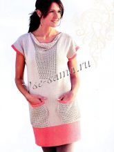 Платье с карманами