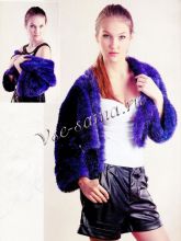 Фиолетовая шубка