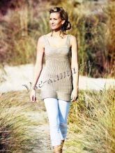 Туника на бретелях