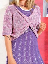 Пуловер с драпировкой