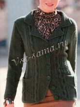 Жакет с лацканами