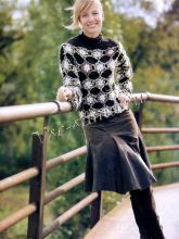 Воздушный пуловер