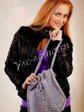 Сумка с узором 