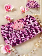 Косметичка с цветком